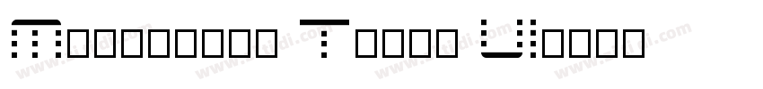 Microsoft Tahei UI字体转换